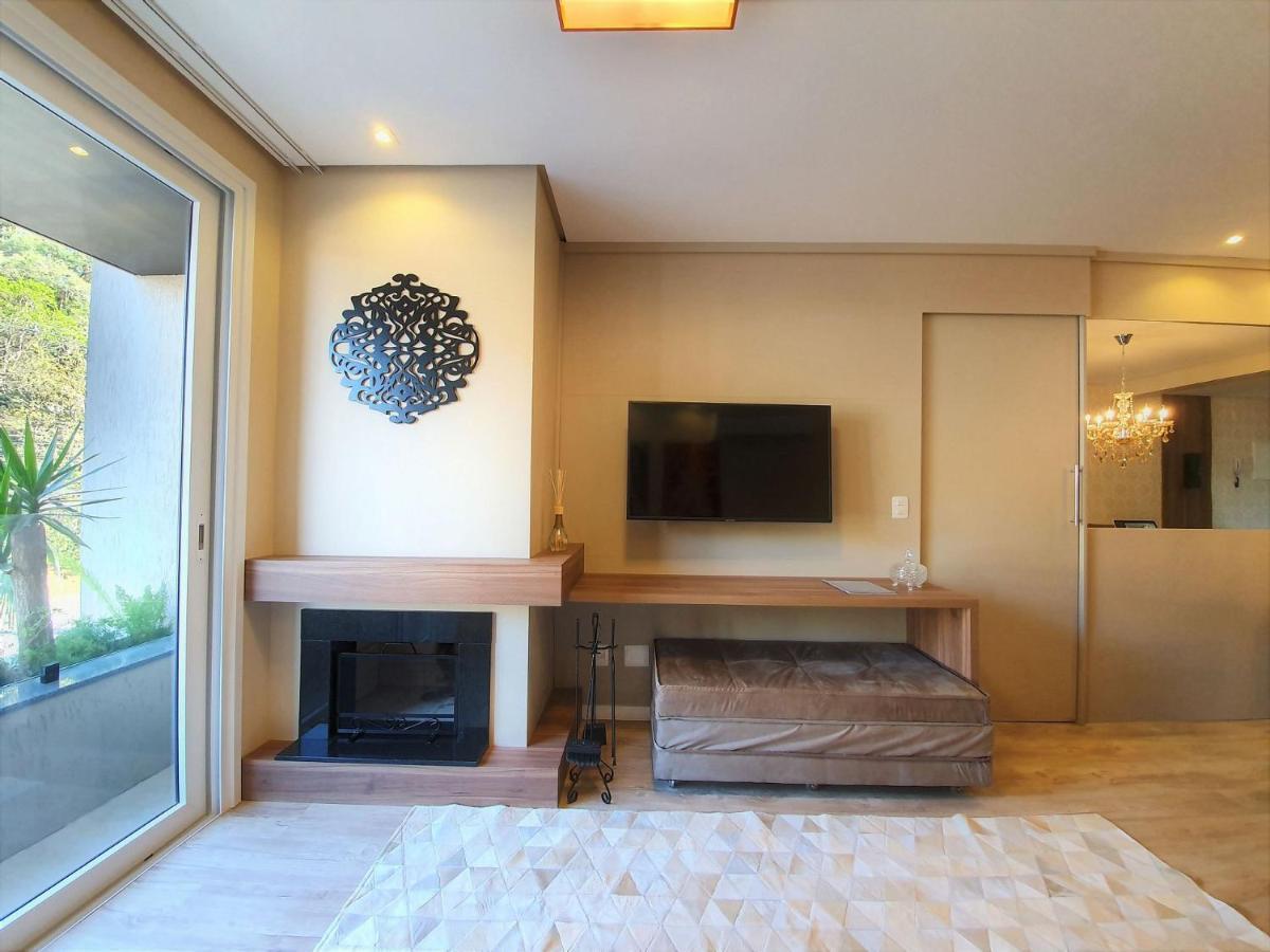 Apto Luxo 800M R. Coberta | 2 Suites | Mobiliado Gramado Exterior foto